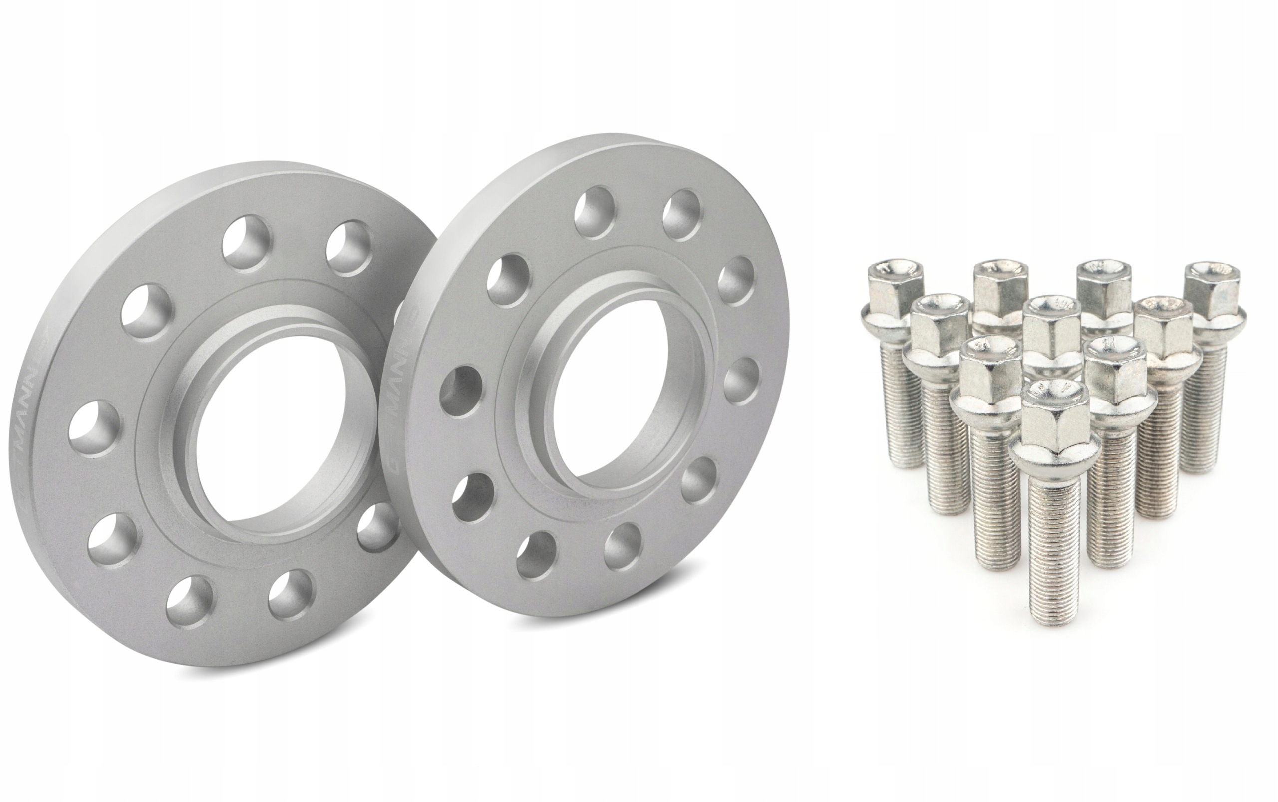 Průchozí distanční prvky 10 mm 5x112 57.1 Audi Seat Skoda Volkswagen šrouby