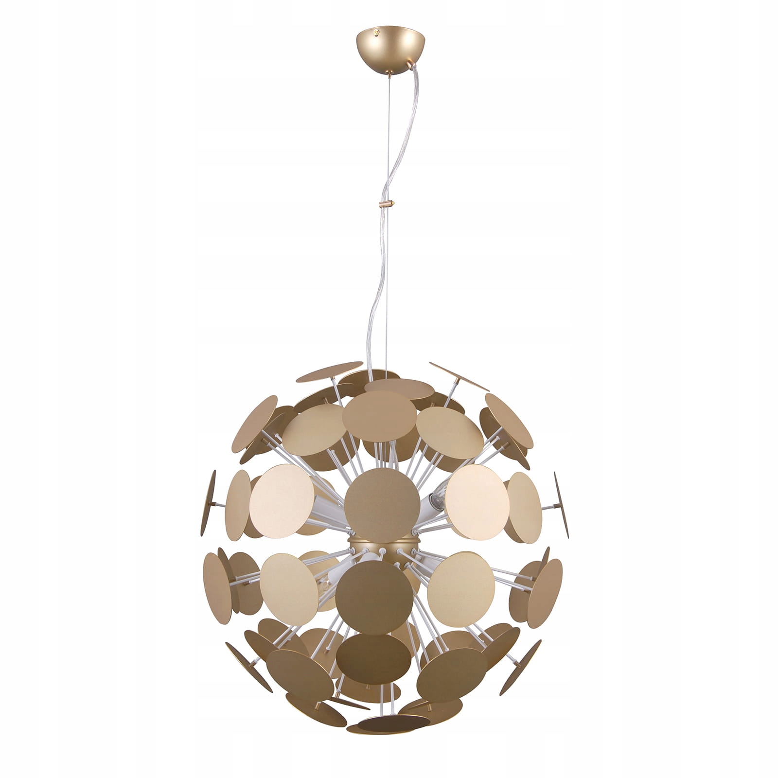 Závěsná lampa Italux Mailone Led moderní bílá
