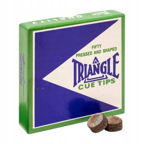Tip Końcówka bilardowa Triangle 13,5 mm – skórzana, naklejana