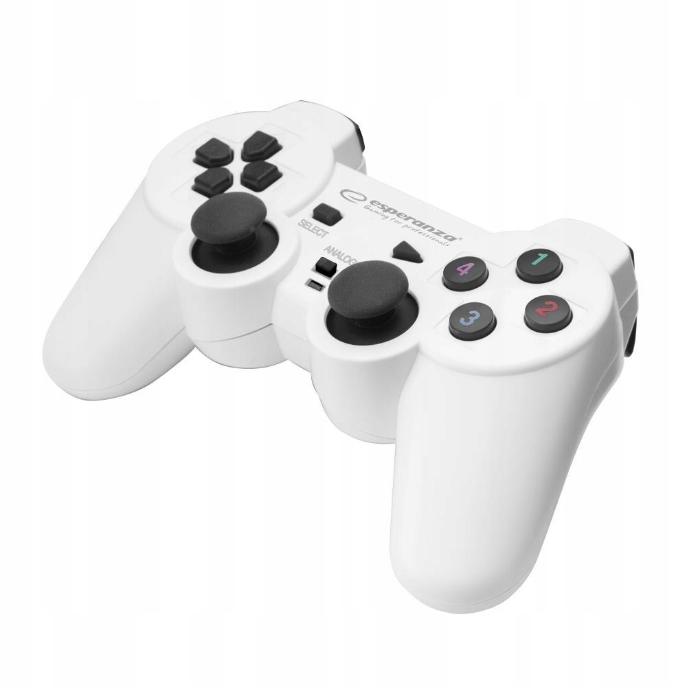 Esperanza Gamepad Pc Usb Esperanza "Warrior" biało/czarny