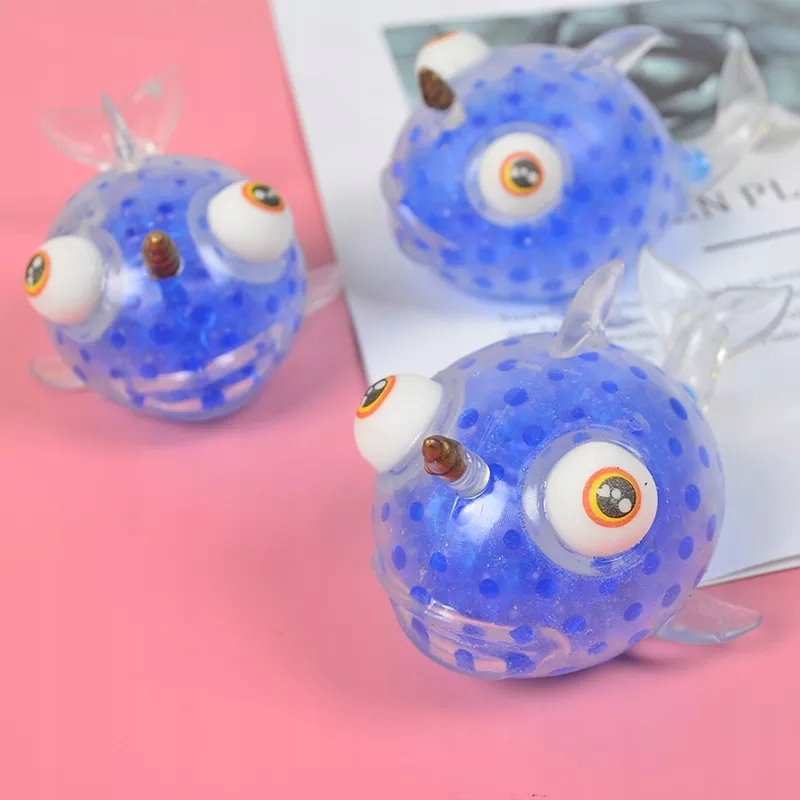 ZABAWKA GNIOTEK RYBA RYBKA SQUISHY ANTYSTRESOWA GRA POP IT ZABAWKI NA STRES Marka Perfect