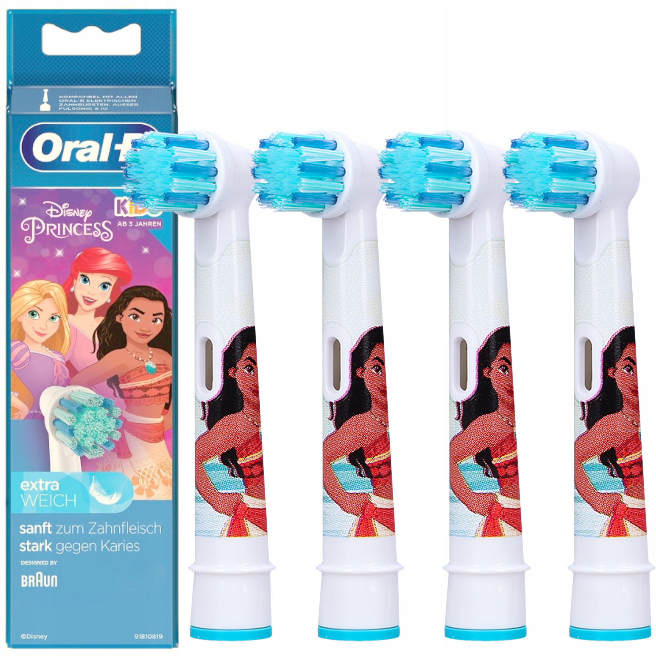

Oral-b Końcówki Dla Dzieci Księżniczki 4 Sztuki
