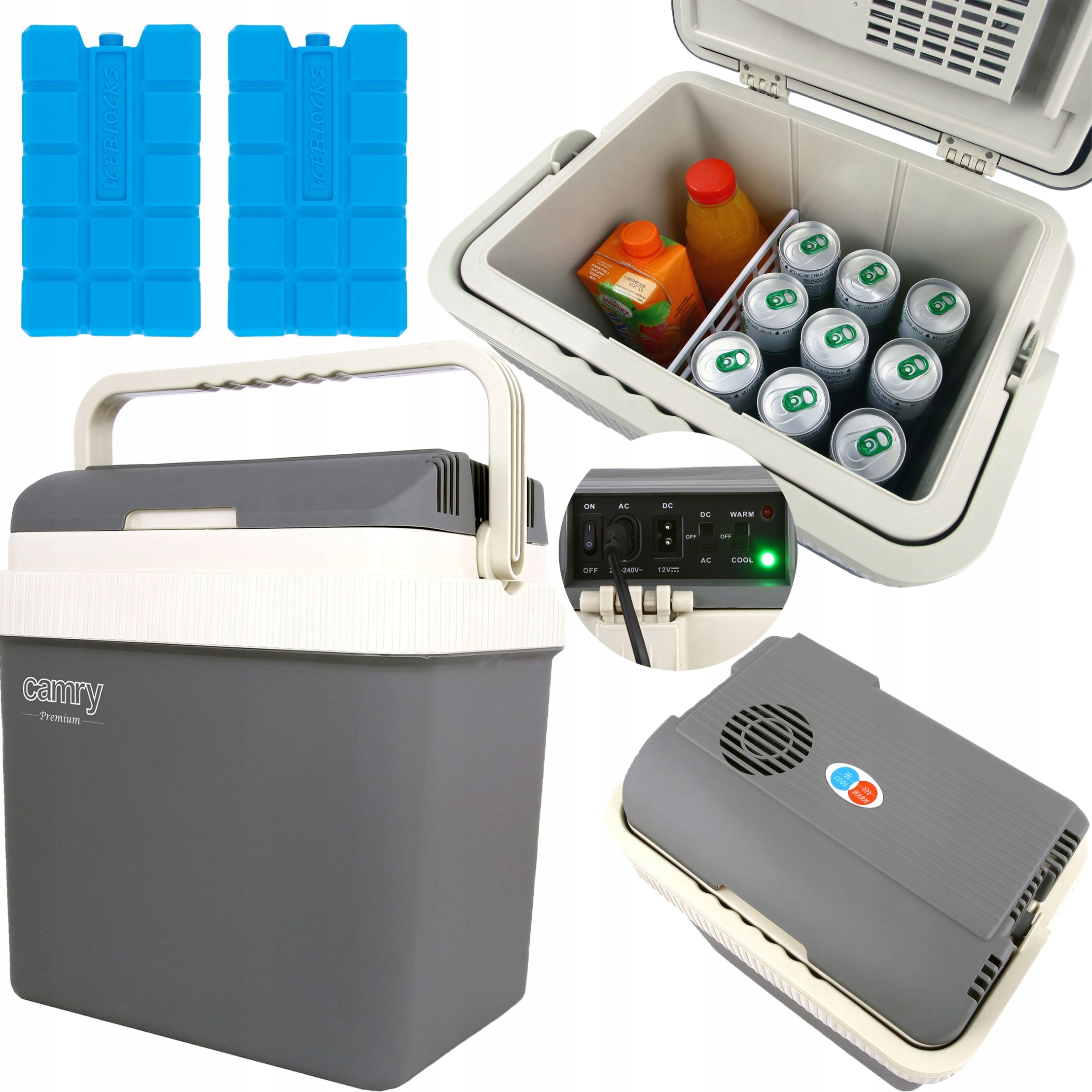 CAMRY 24L АВТОМОБИЛЬНЫЙ ХОЛОДИЛЬНИК 12 / 230V