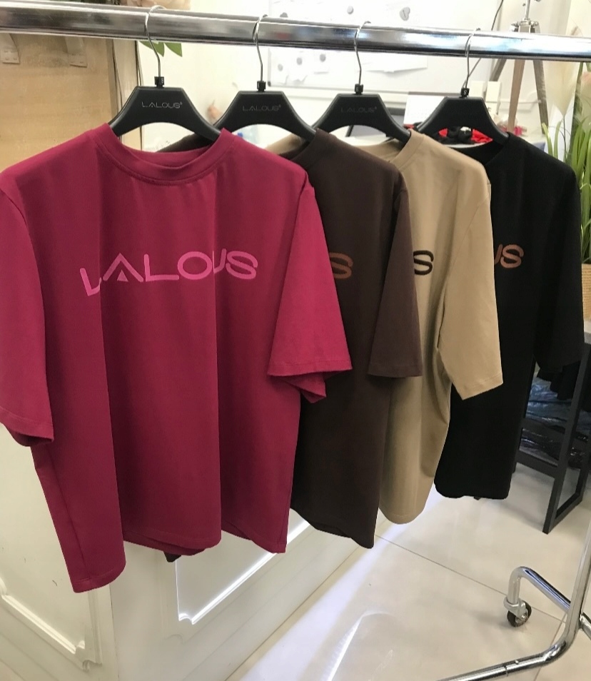 Bordó tričko s nápisem 1020 Lalous vel S