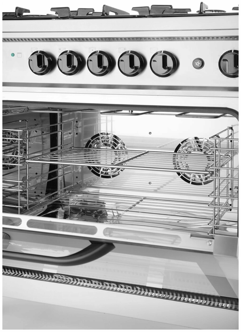 Kuchnia gazowa 5-palnikowa 230V/2900W, 14,3kW, HENDI 225707 Model 225707