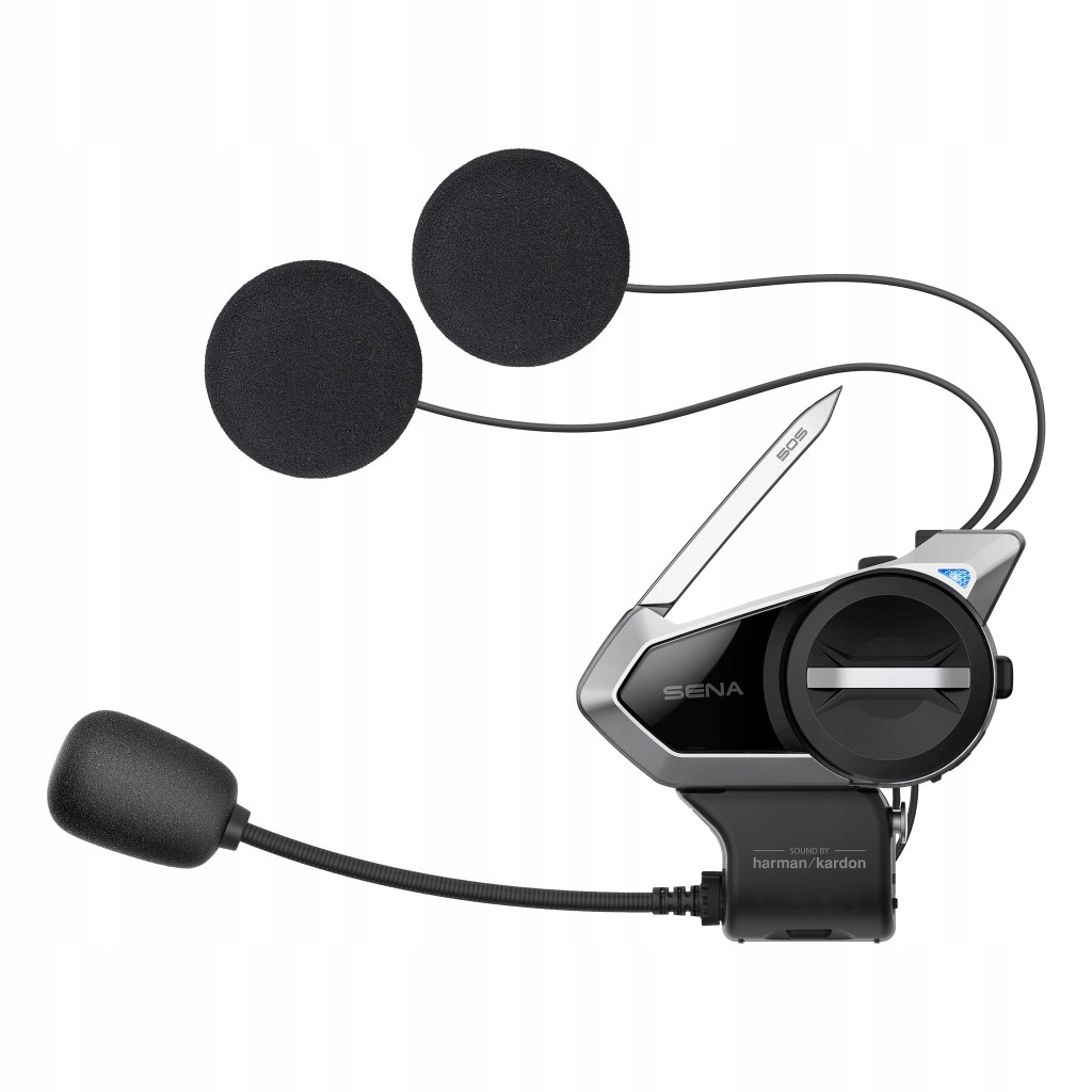 Sena Motocyklový Interkom 50S Quantum Mesh 2.0 Bluetooth 5.0 Až 2000M S Radami