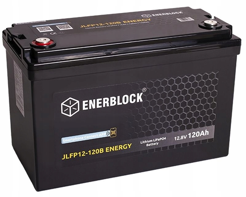 Akumulator litowy LiFePO4 Energy 120 Ah Enerblock
