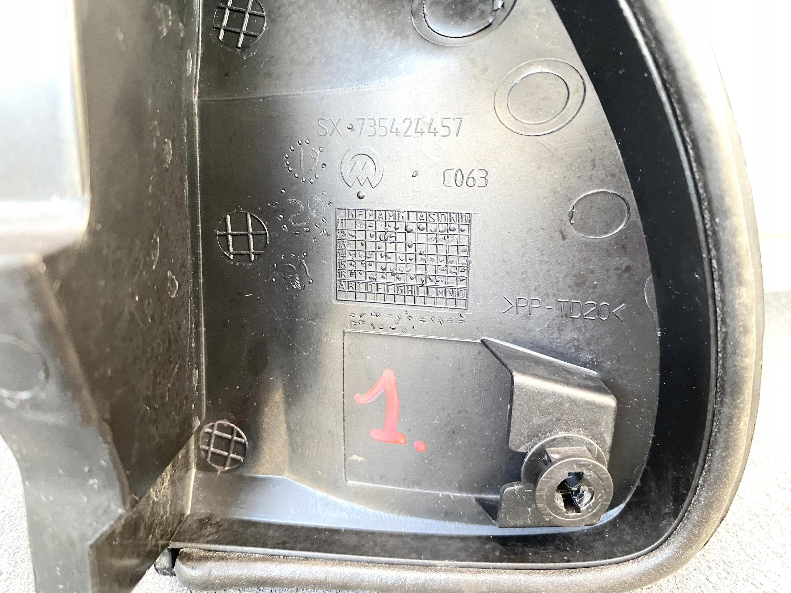 DUCATO BOXER JUMPER 14- cover spoiler cap mirrors left TROJKAT