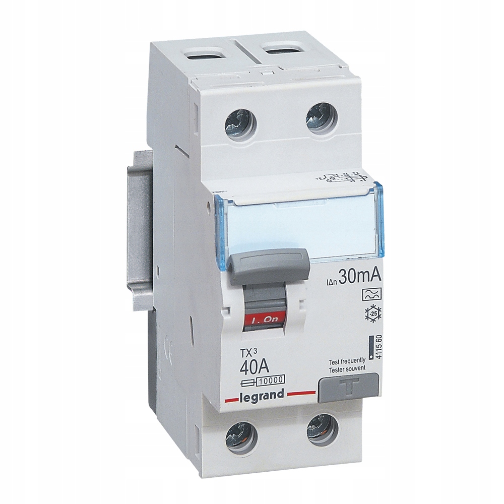 

Wyłącznik Różnicowoprądowy 40A 30MA 411560 Legrand