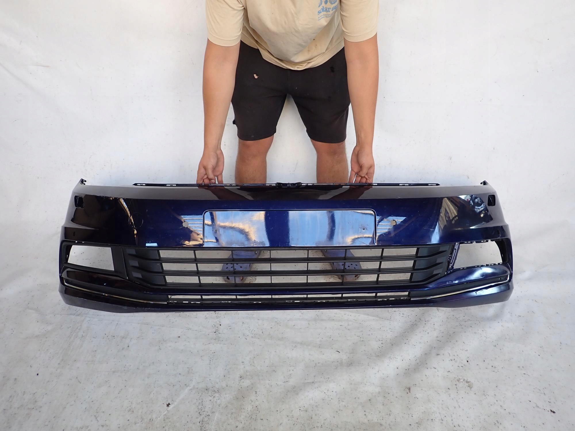 VW TOURAN II 2 15-> bumper front front washer 4XPDC