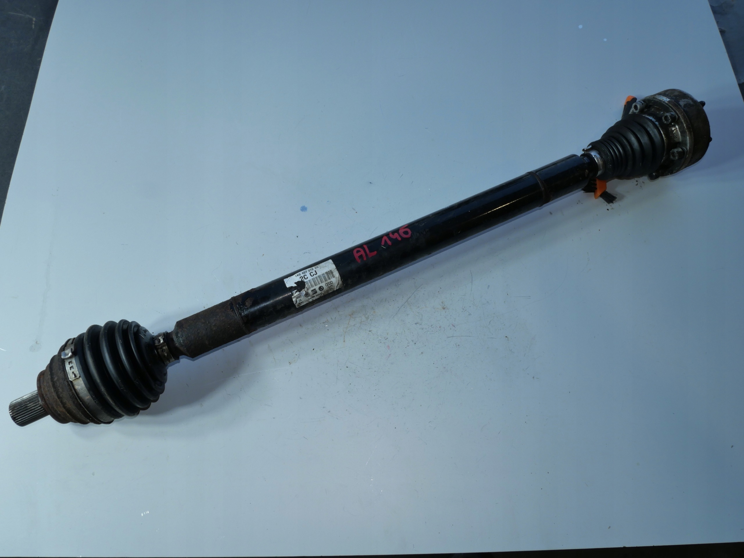 semi-axis right front AUDI SEAT SKODA 1K0407272CC