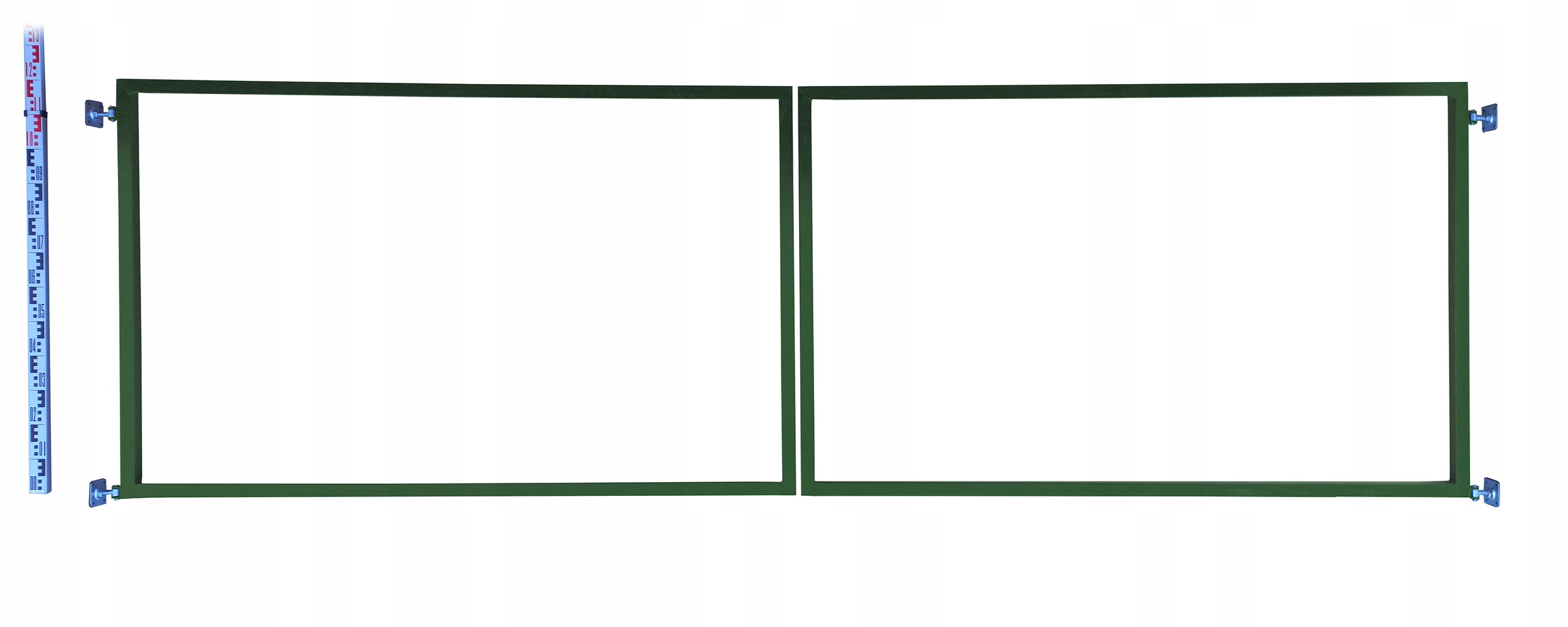 Brána Rama pro štafle a panely 120 cm Zelená RAL6005 štafle Rámeček