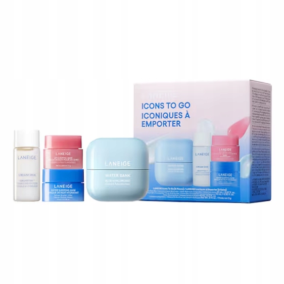 Laneige Icons To Go Zestaw Nawilżający Do Twarzy i Ust