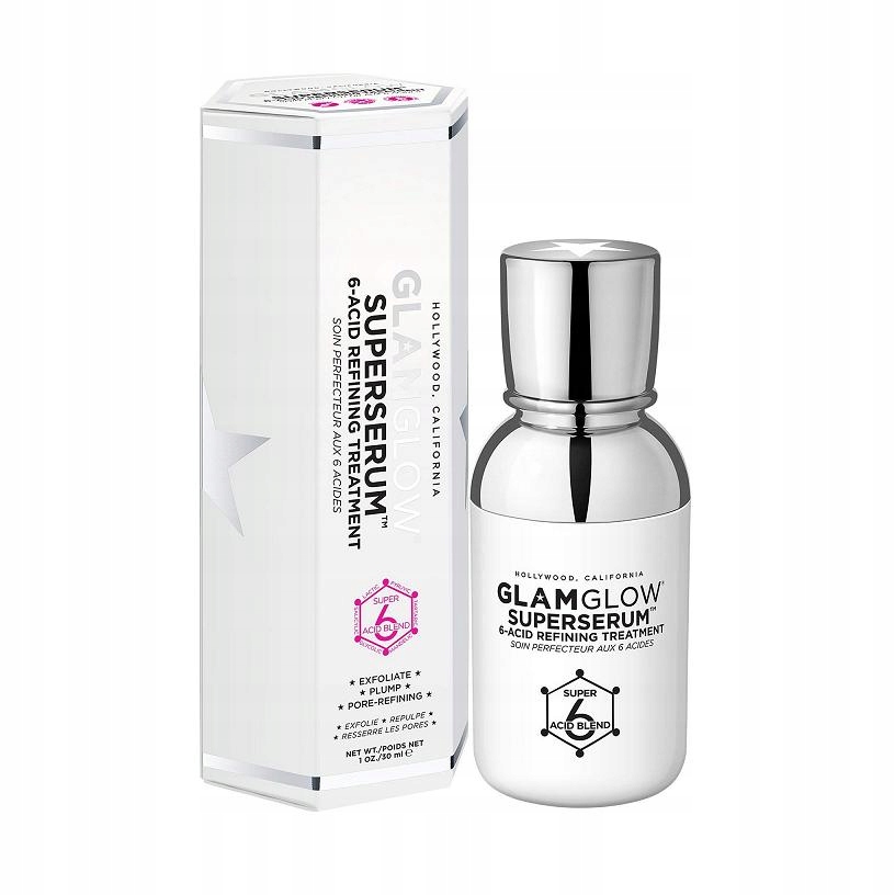 Glamglow Čistící sérum Superserum 6-acid refining treatment 30 ml