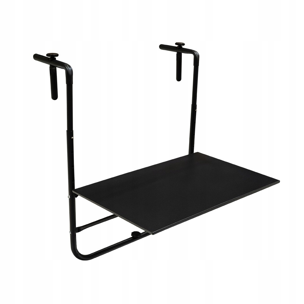 Skládací Balkonový Stolek, Závěsný Na Balkon, Terasa, Zábradlí, Nastavitelný Ssb