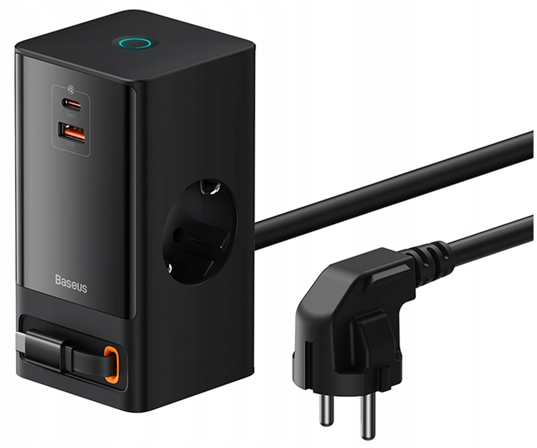 Nabíjecí stanice Baseus PowerCombo Digital 65W Eu černá