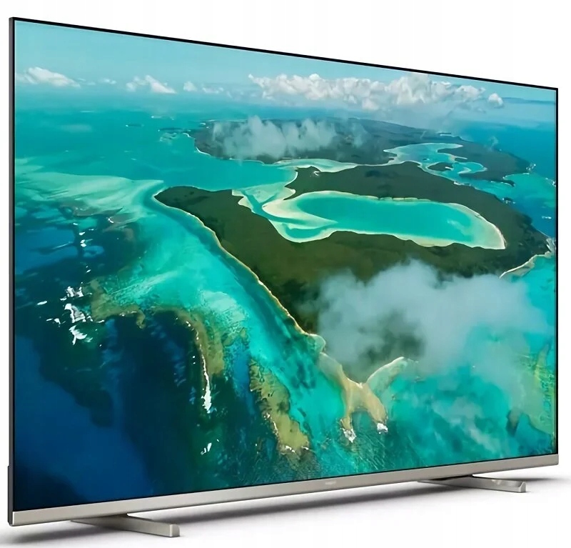 Telewizor Led Philips 50PUS7657/12 50" 4K Uhd srebrny