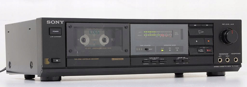 SONY TC-FX400 FIRMOWY DECK MAGNETOFON STARSZA LINIA ! Kod producenta 055650