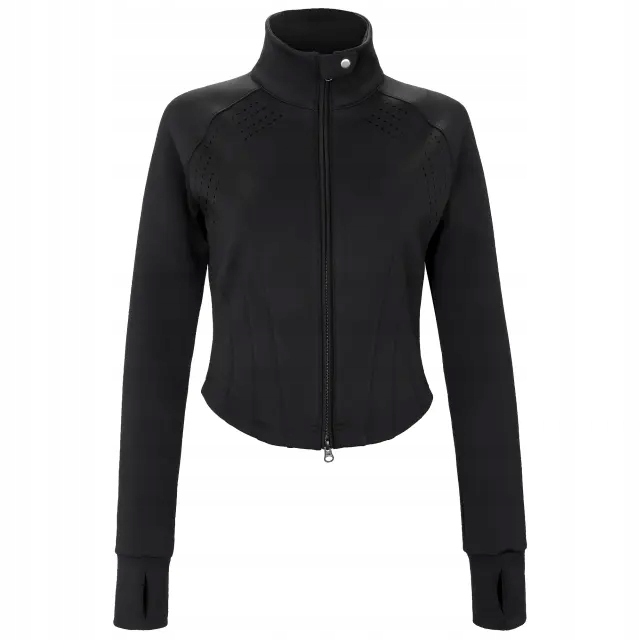 Mikina Equestrian Queen Melody 26SS technická černá Xs