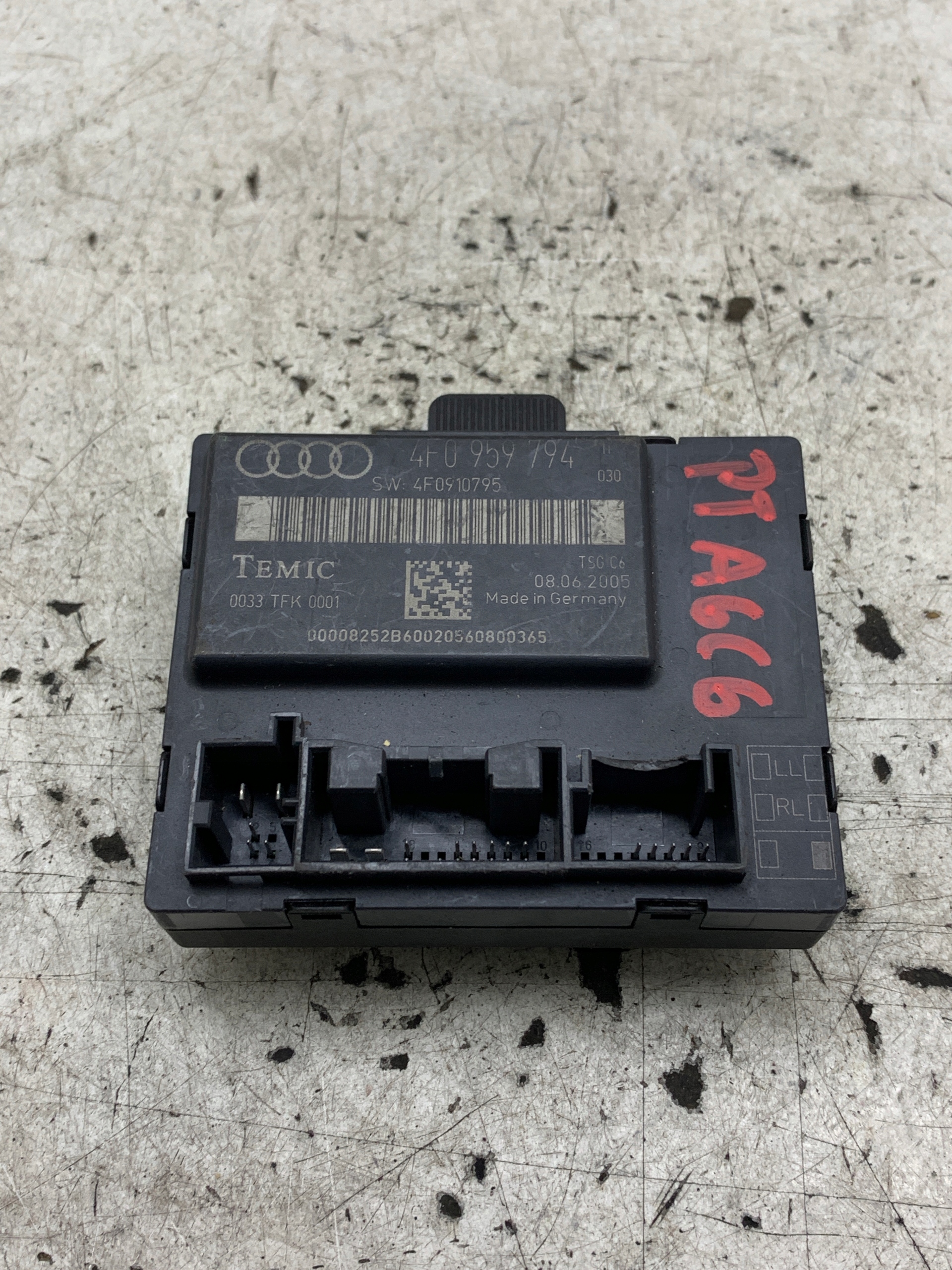 module control unit door 4F0959794 AUDI