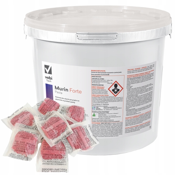 

Trutka na myszy i szczury Murin Forte 5kg