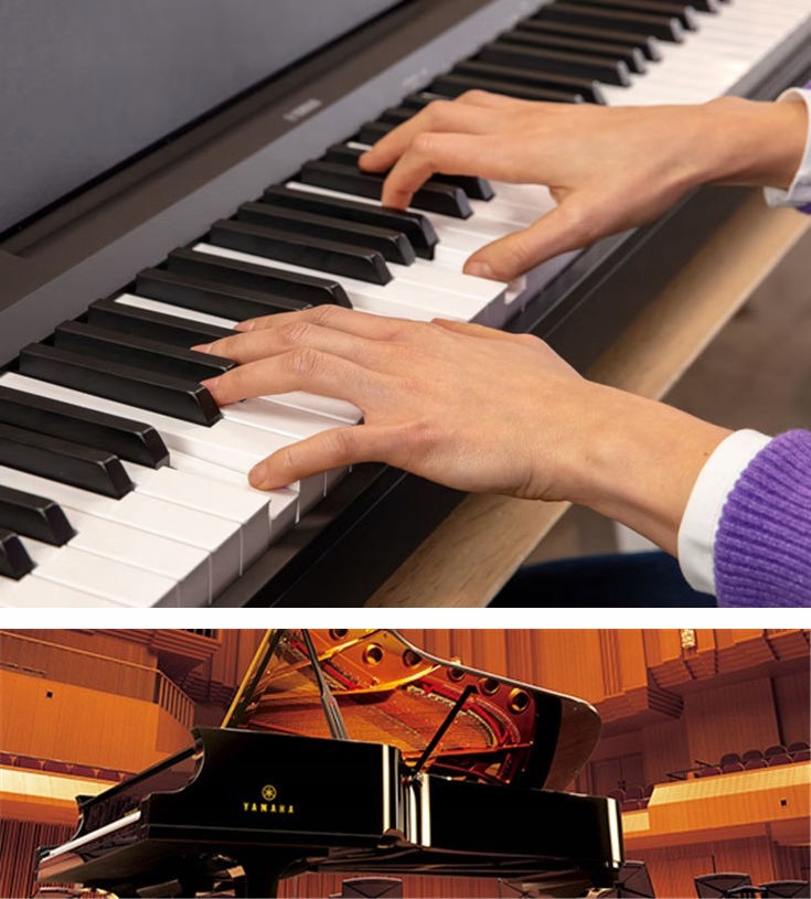 YAMAHA P-145 +Duży Pedał +Ławka +Statyw Drewniany Marka Yamaha