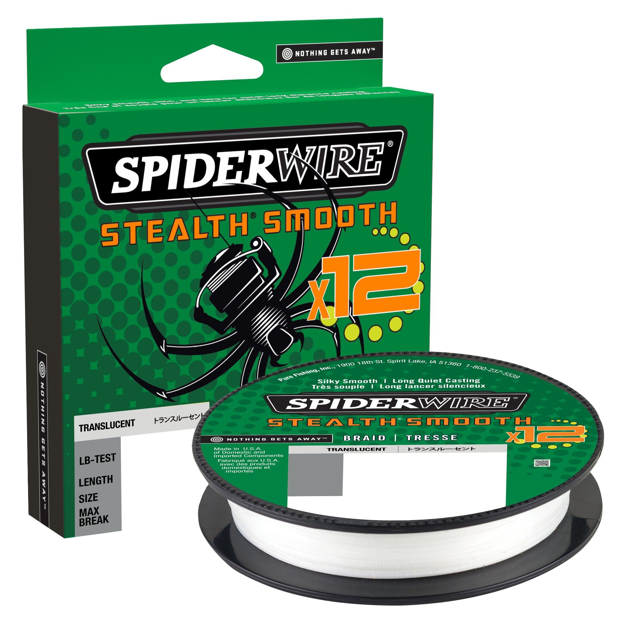 Plecionka SpiderWire Stealth Smooth 12 0,09mm/150m