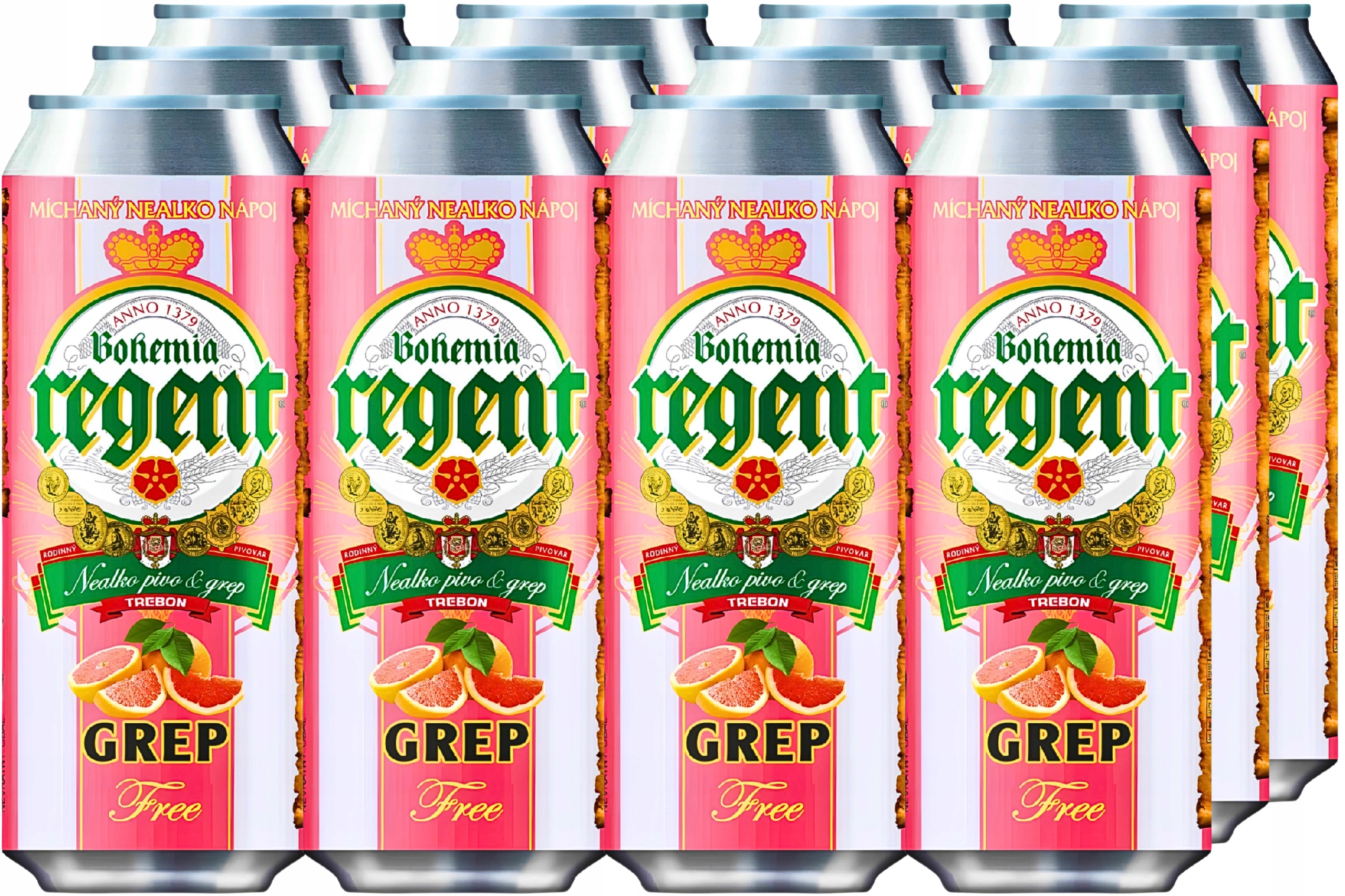 Bohemia Nealko Grep 12×0,5l