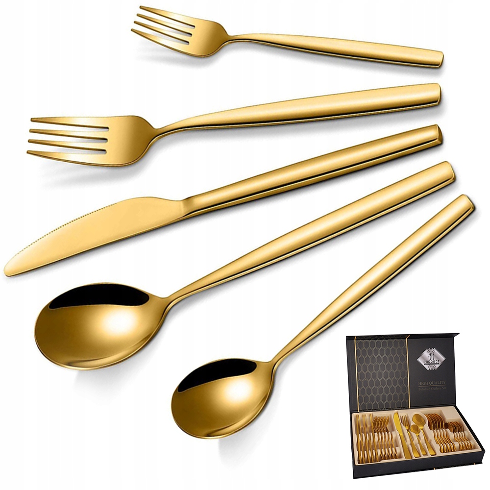 Sada Příborů Z Nerezové Oceli Je Odolná A Trvanlivá