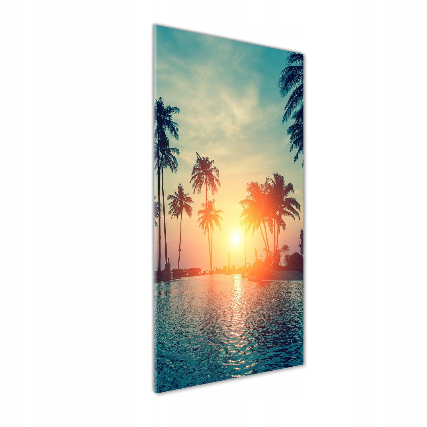 

Foto obraz szkło akrylowe Tropikalna plaża 50x125
