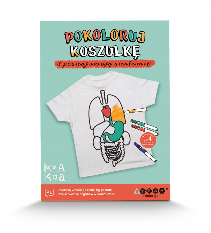 

Koszulka Do Nauki Anatomii Flamastry 128 Koa Koa