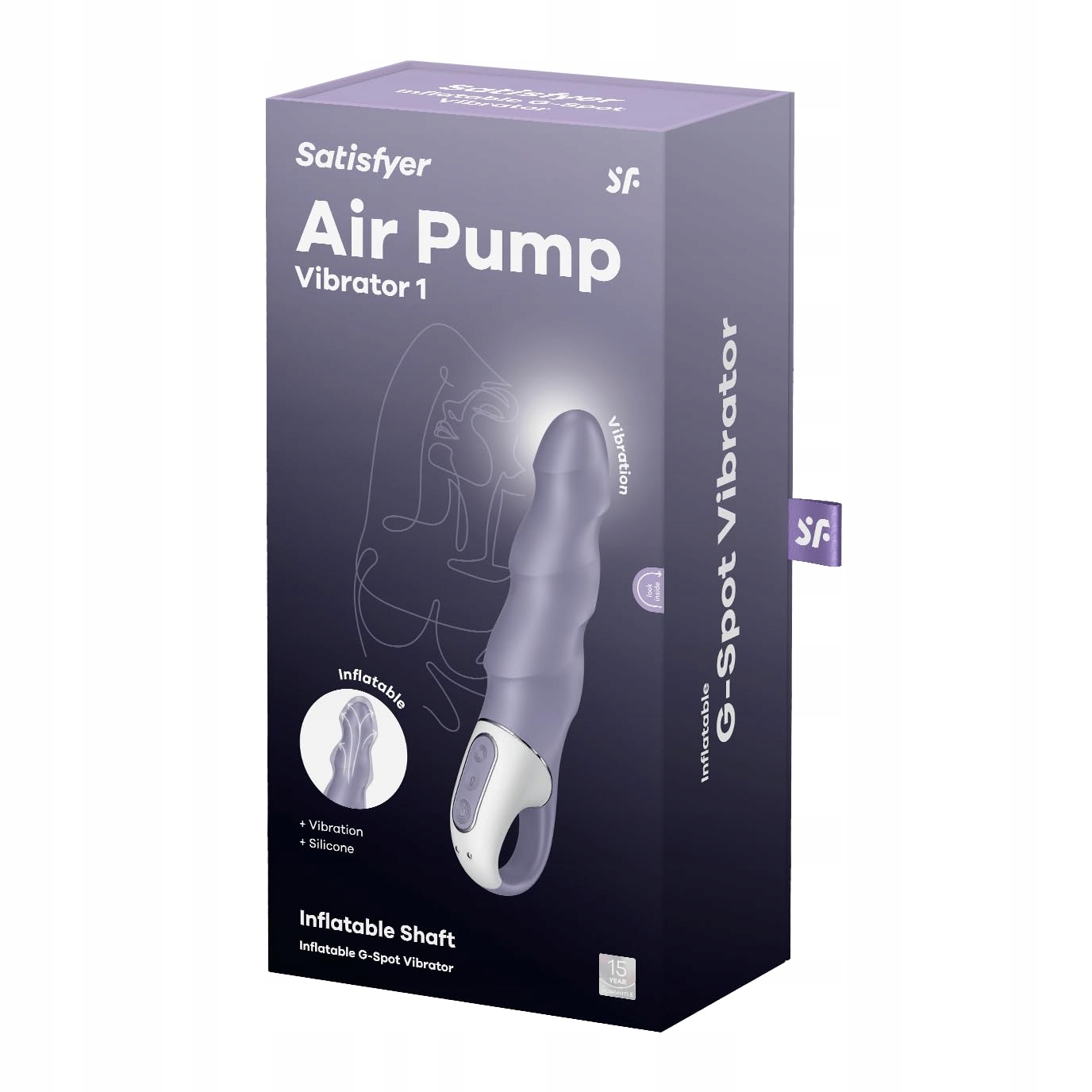 SATISFYER Wibrator Powietrzny G Punkt 12 Programów Wibracji Dla Kobiet — miniatura 4