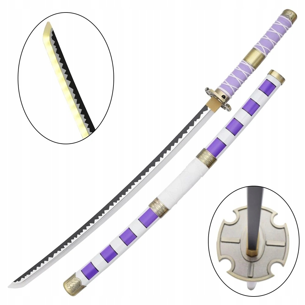 Youtou Ozdobna Katana Led (Żółty) Bambusowa