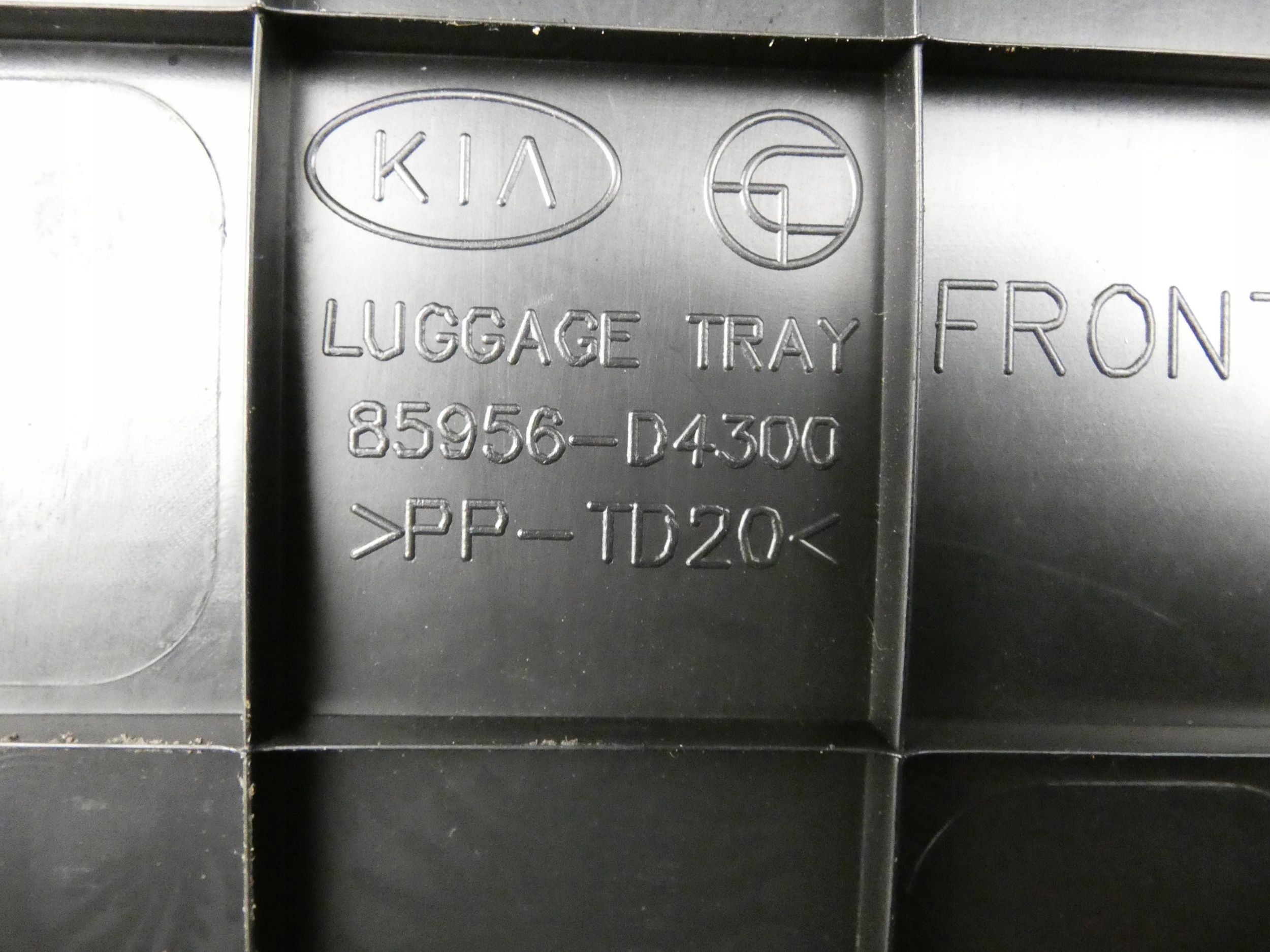 KIA OPTIMA IV JF 2015- KOMBI floor passenger compartment boot