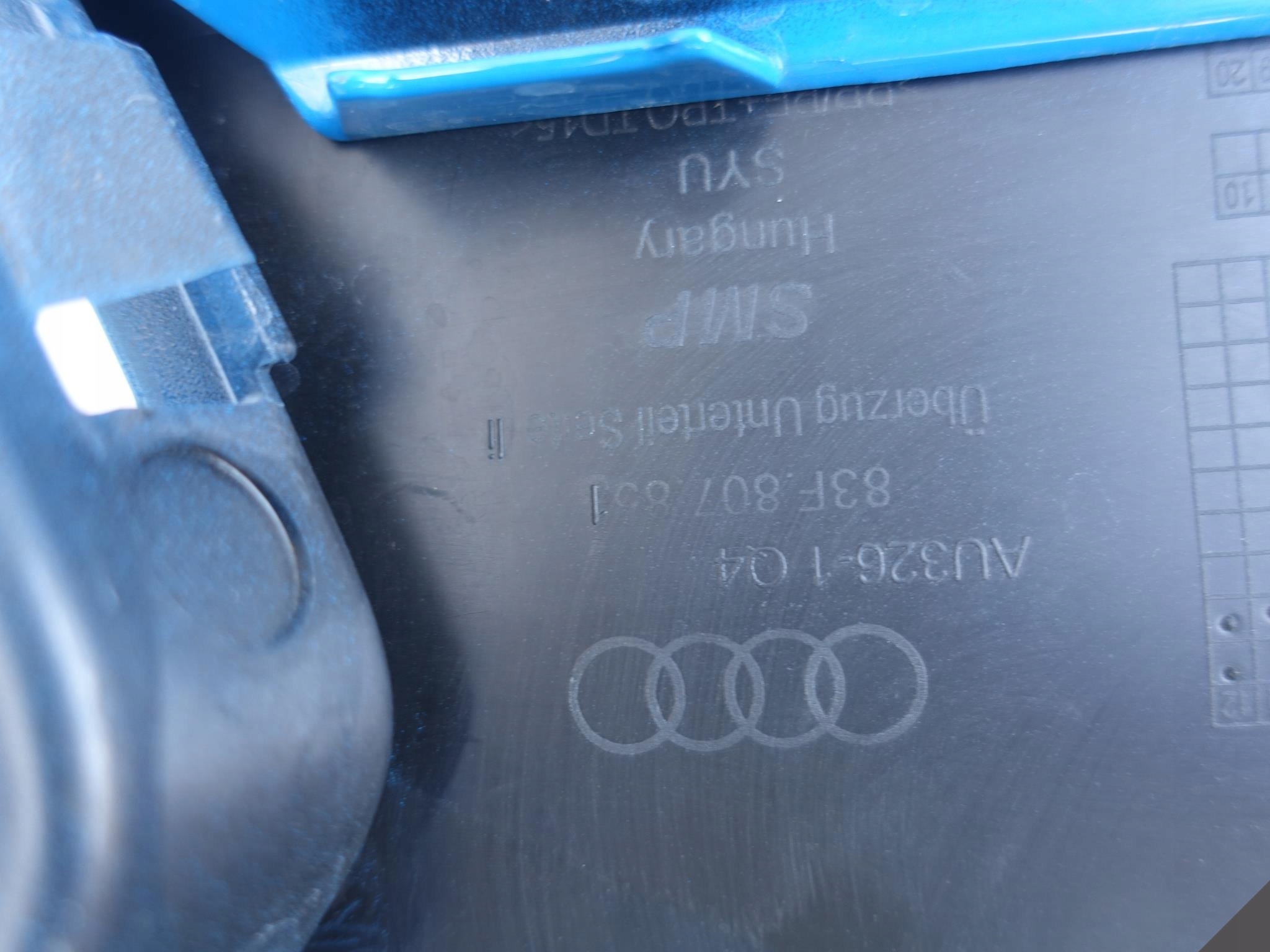 AUDI Q3 II 2 83F S-LINE 18- SPORTBACK bumper rear part