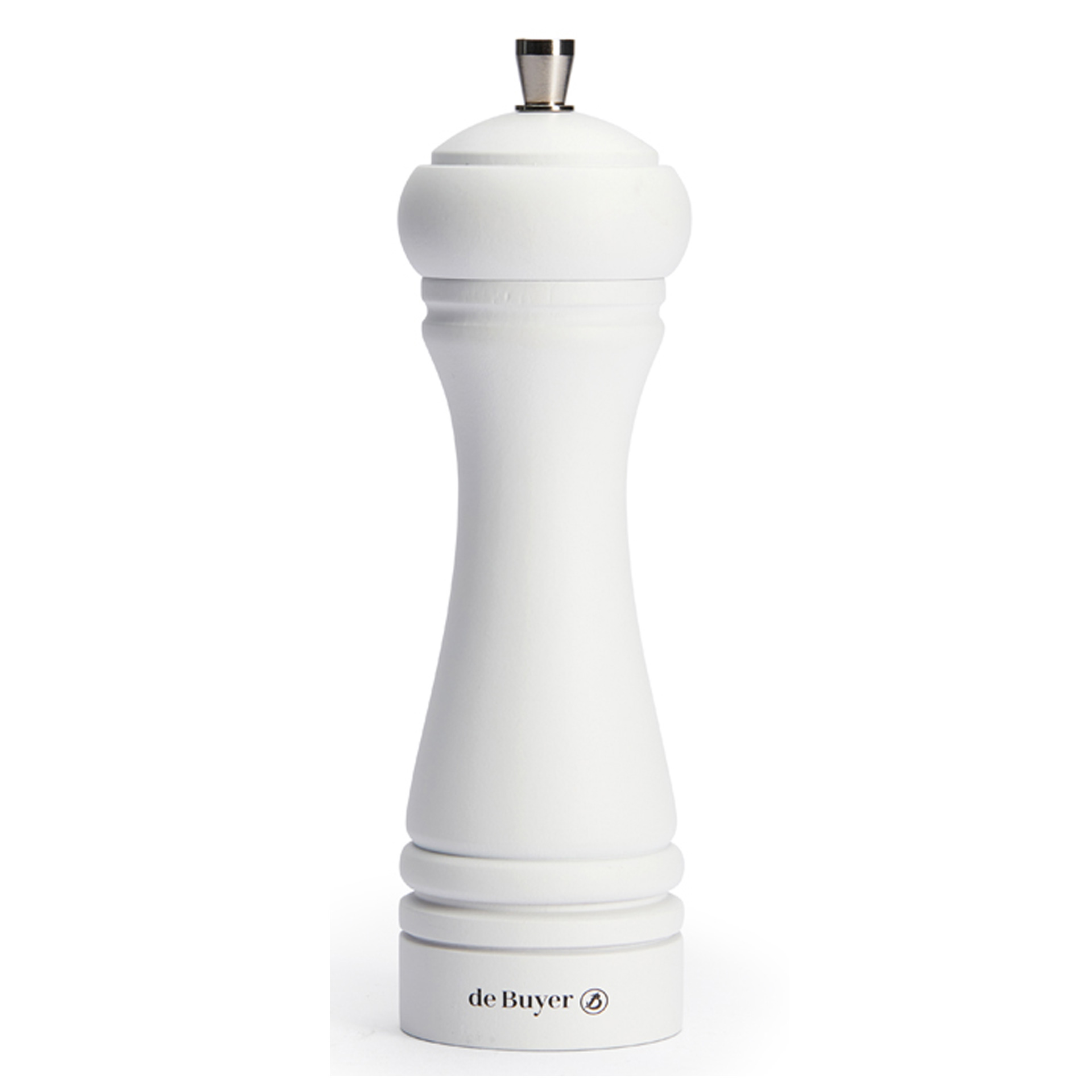Mlýnek na sůl 18 cm bílý matný Java De Buyer