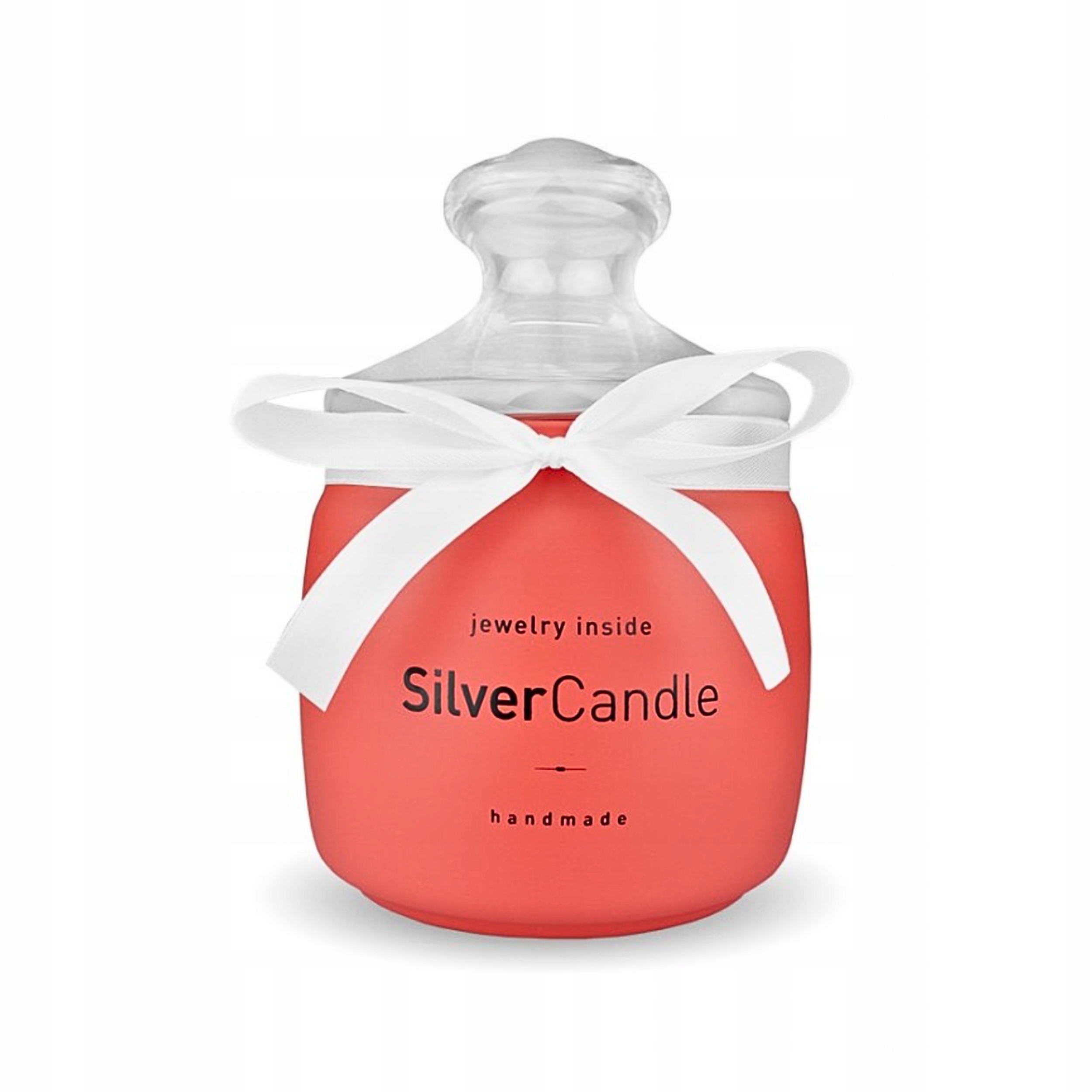 Vonná Svíčka Silver Candle Hand Made Watermelon Šperky Náušnice