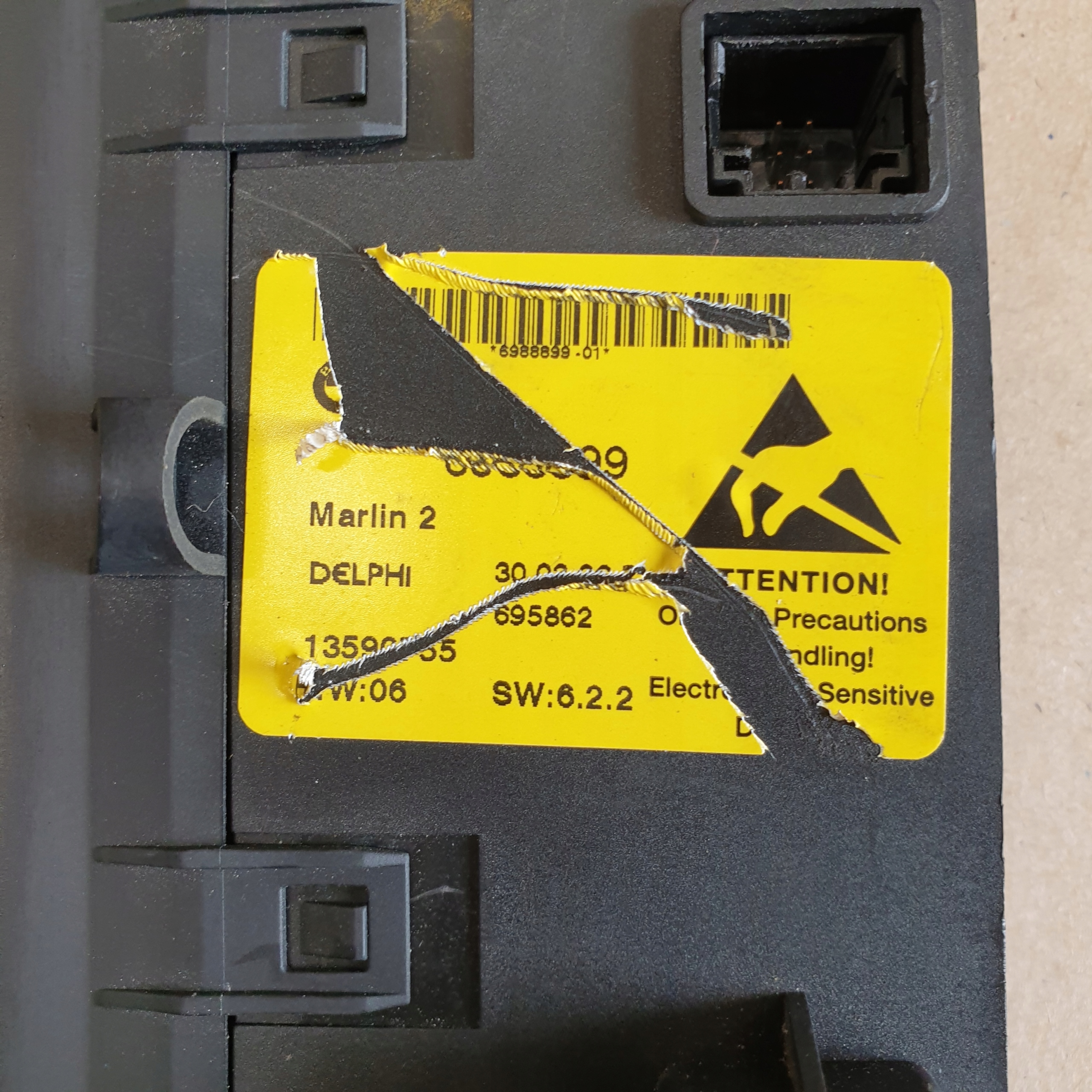 PANEL DTC Toit GRZANIA Sièges BMW 6 E64 CABRIO OE