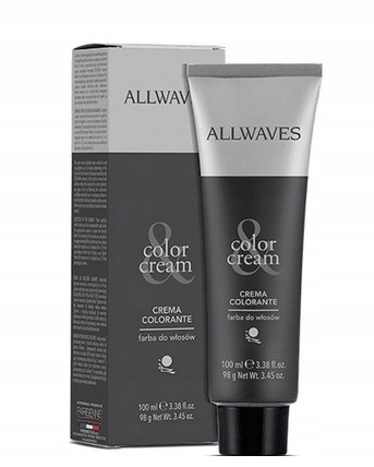 ALLWAVES FARBA DO WŁOSÓW CREM COLOR 100ml RÓŻNE KOLORY