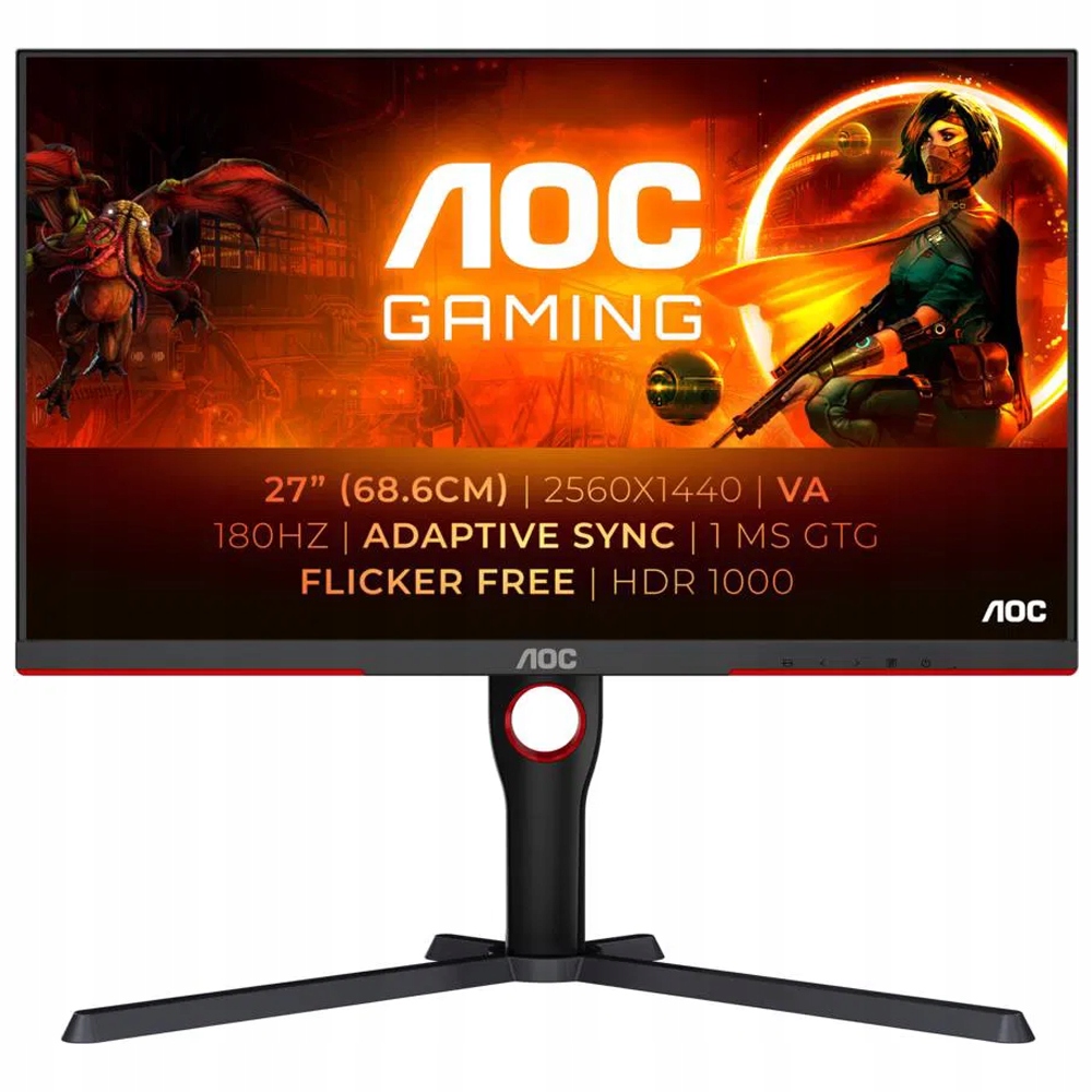 27" herný monitor Aoc Q27G3XMN