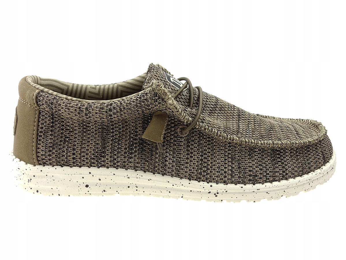 Hey Dude półbuty 40019-255 brown Komfort New 41