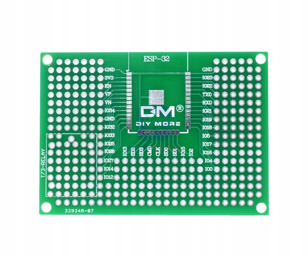Płytka prototypowa/uniwersalna ESP8266 ESP32 5x7