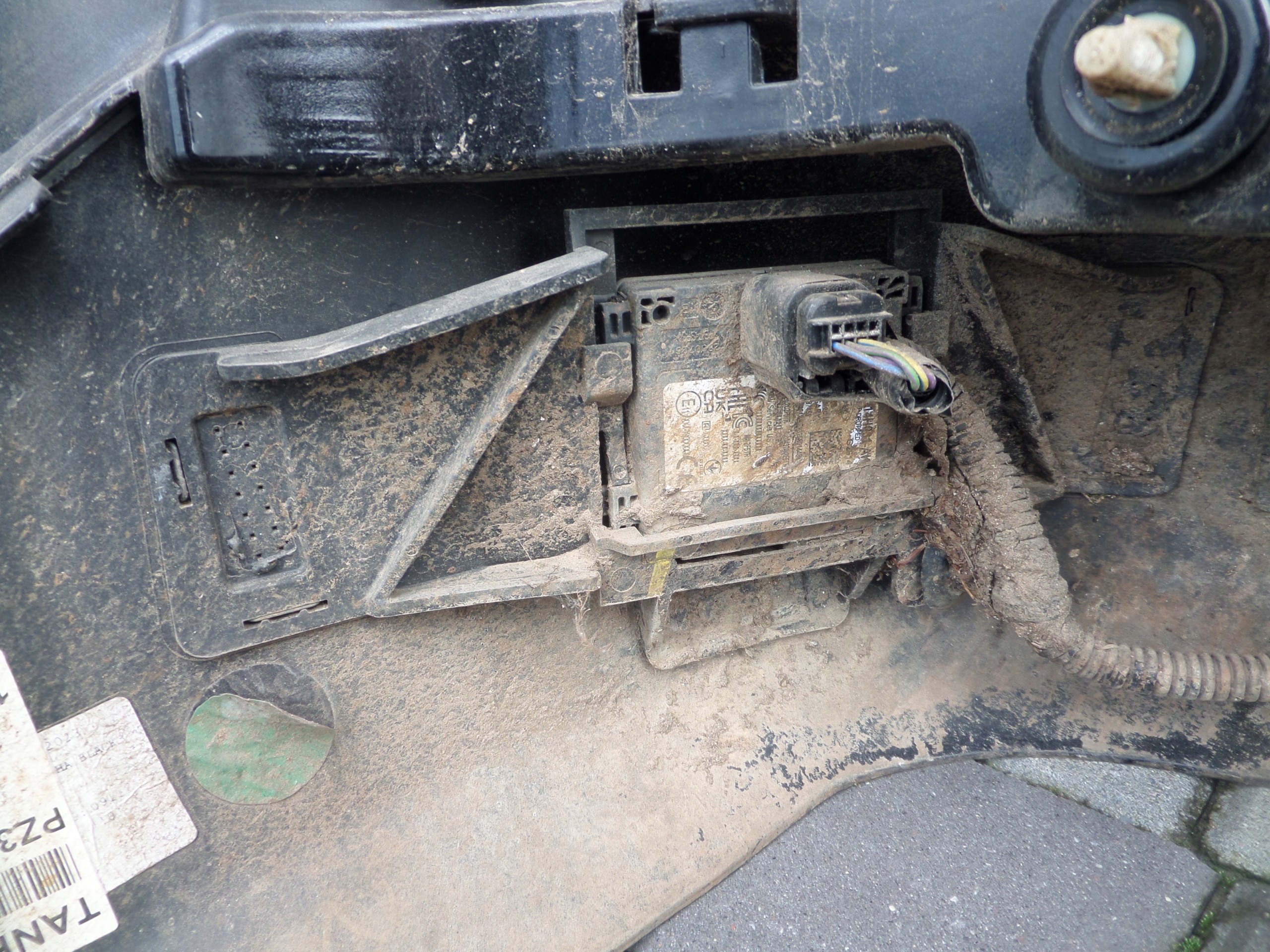 FORD TRANSIT CUSTOM MK2 2024R bumper rear PDC ASYSTENT MARTWEGO POLA