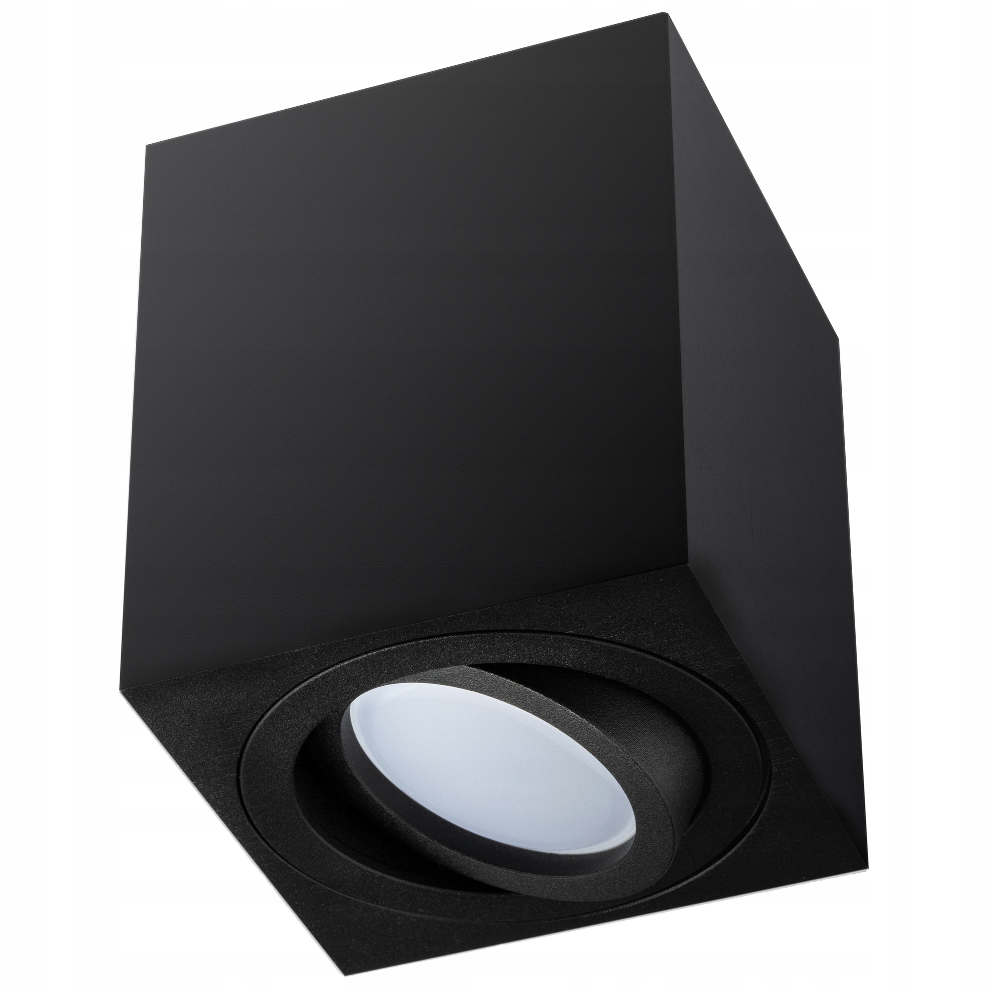 Oprawa Halogenowa Natynkowa Lampa Sufitowa TUBA SPOT LED Ruchoma Czarna