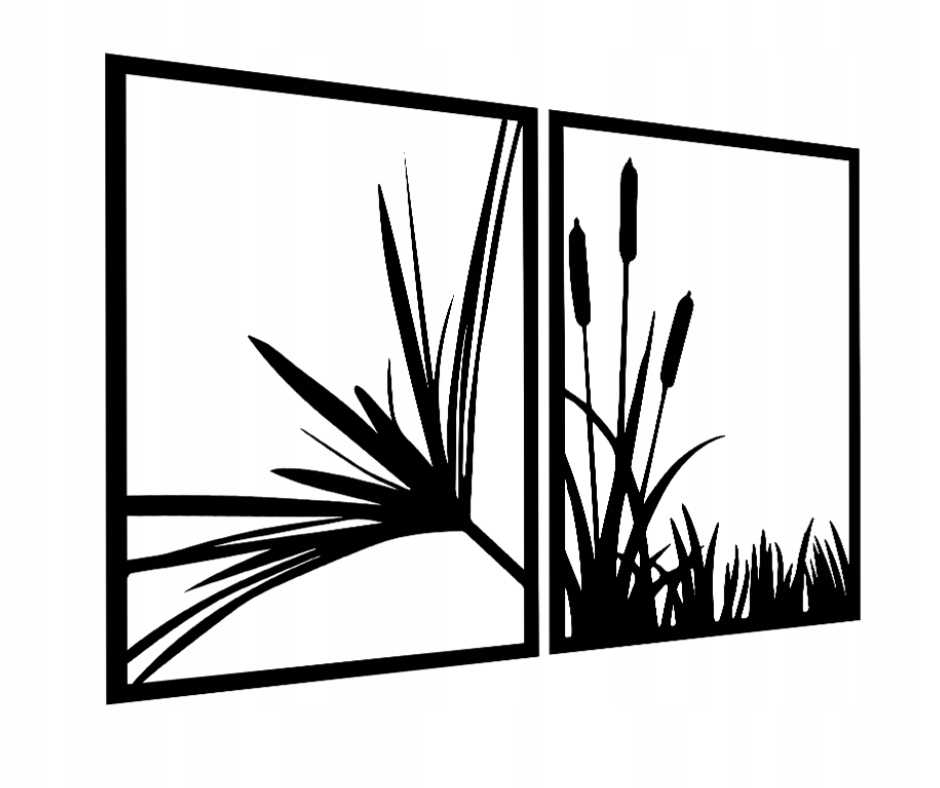 Prelamovaný Obraz Príroda Do Kuchyne Obývačky Nástenná Dekorácia Dva 3D Panely