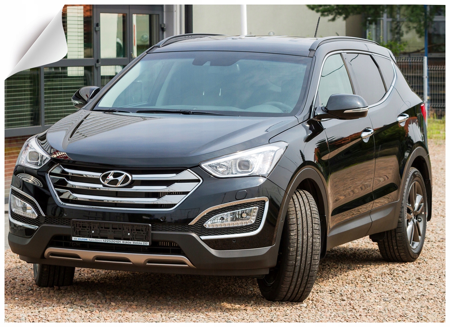 HYUNDAI SANTA FE 13 15 OZDOBNE RAMKI HALOGEN PRZOD Producer other
