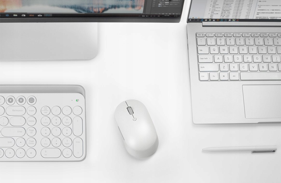 Mi Dual Mode Wireless Mouse Silent Edition White Kod producenta WXSMSBMW02