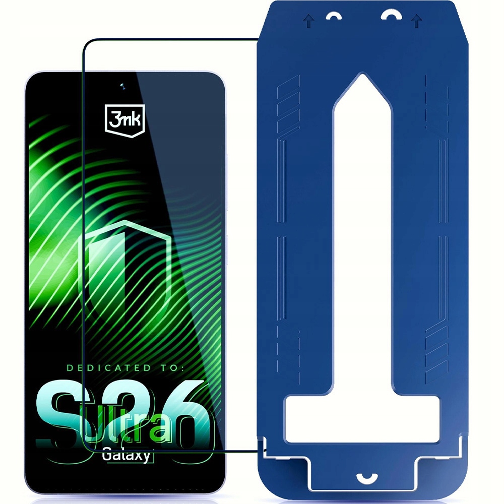 Szkło hartowane 3mk do Galaxy S26 Ultra, na ekran, mocne, ochronne, cienkie