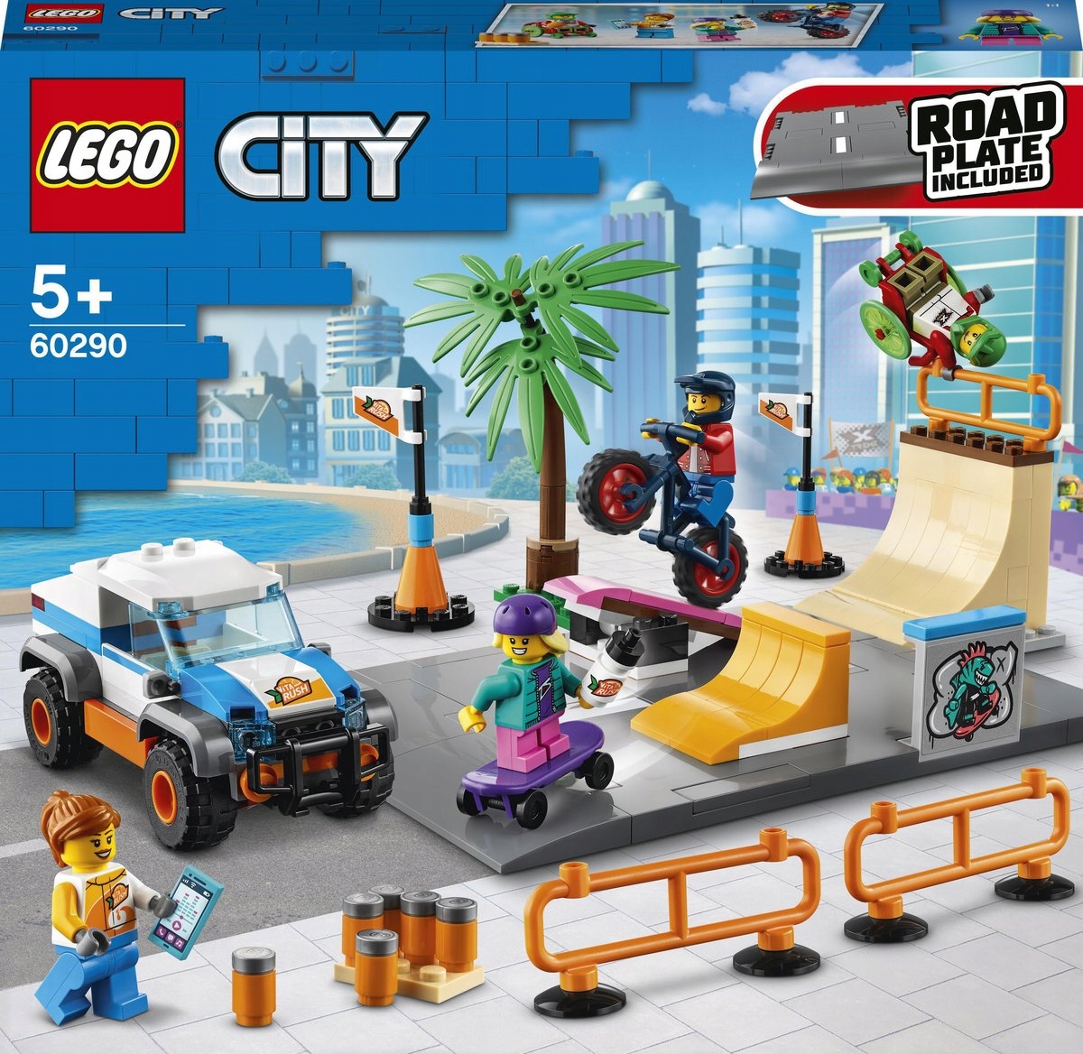 

Lego City Skatepark Rampa #60290