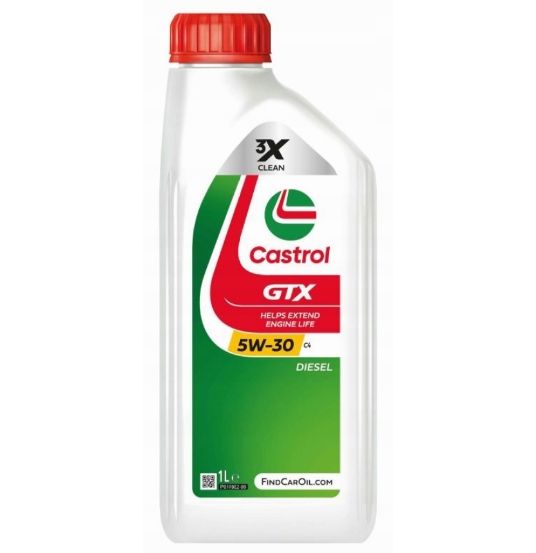 CASTROL GTX 5W30 C4 9L RENAULT RN 0720 MB 226.51 + ZAWIESZKA Kod producenta 15901C